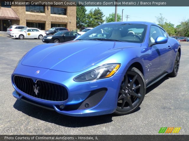 2014 Maserati GranTurismo Sport Coupe in Blu Sofisticato (Sport Blue Metallic)