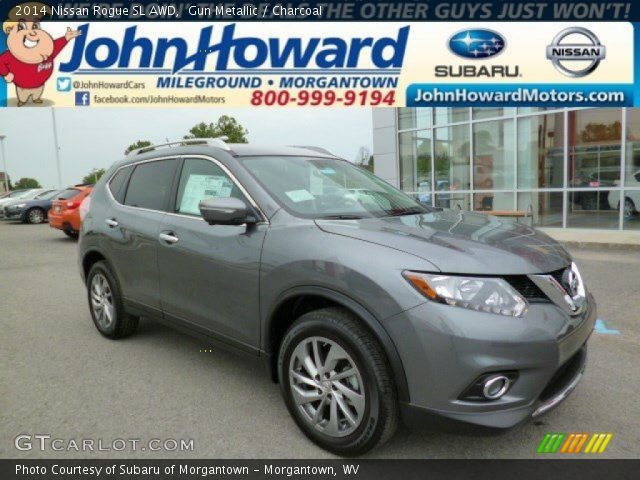 2014 Nissan Rogue SL AWD in Gun Metallic