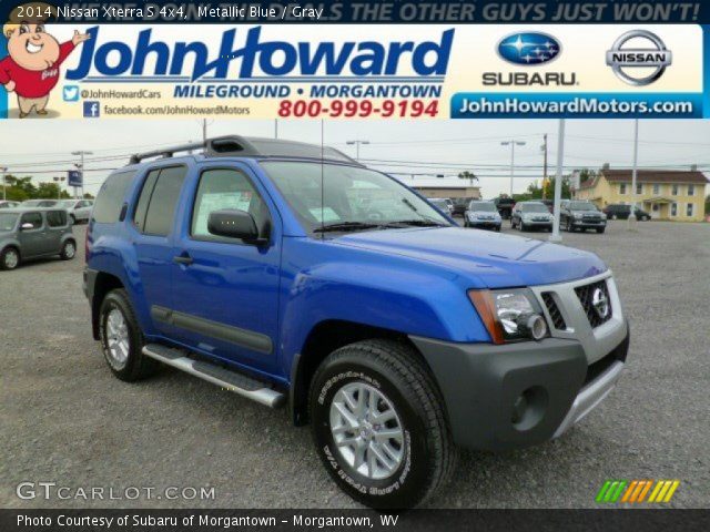 2014 Nissan Xterra S 4x4 in Metallic Blue