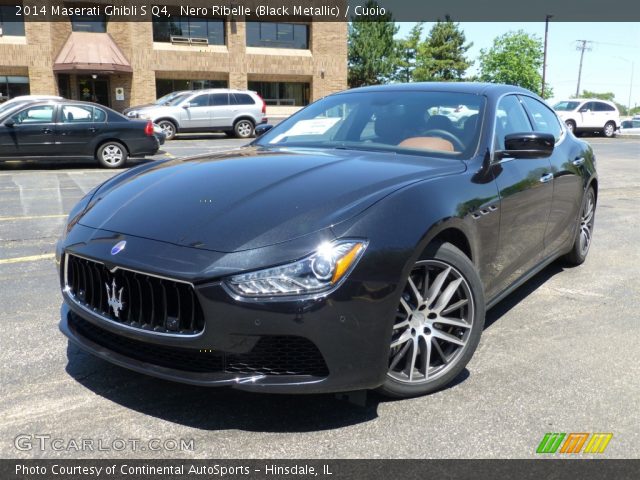2014 Maserati Ghibli S Q4 in Nero Ribelle (Black Metallic)