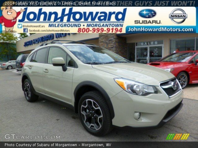 2014 Subaru XV Crosstrek 2.0i Limited in Desert Khaki