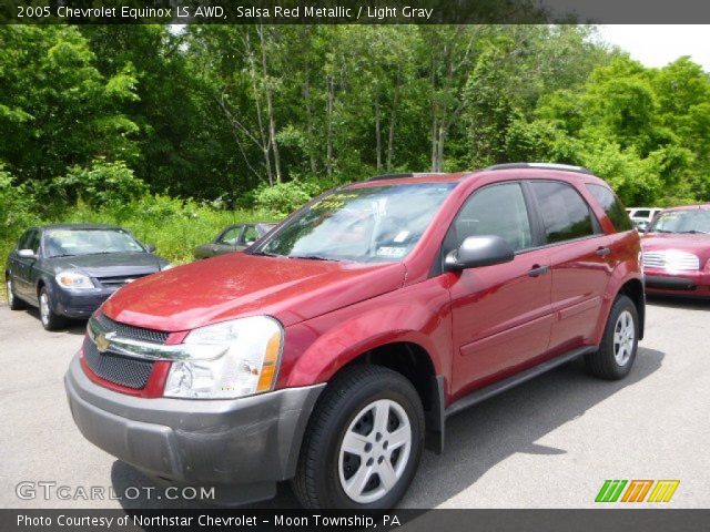 2005 Chevrolet Equinox LS AWD in Salsa Red Metallic