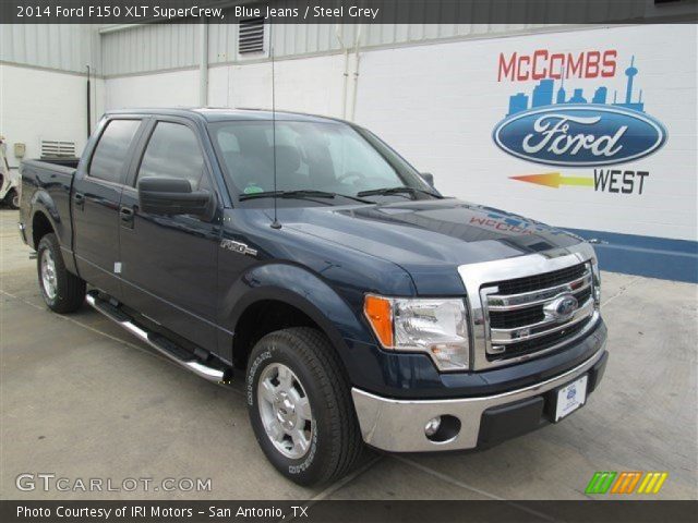 2014 Ford F150 XLT SuperCrew in Blue Jeans