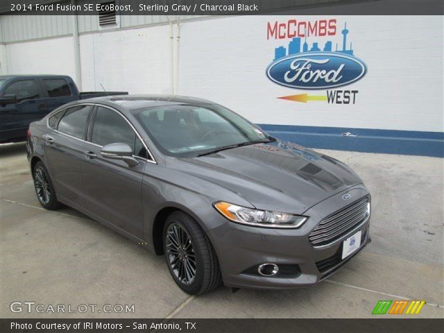 2014 Ford Fusion SE EcoBoost in Sterling Gray