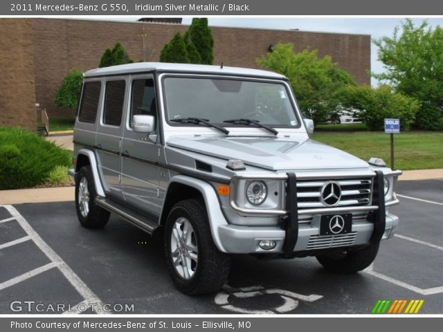 2011 Mercedes-Benz G 550 in Iridium Silver Metallic