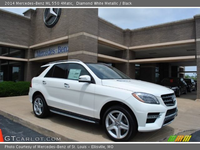 2014 Mercedes-Benz ML 550 4Matic in Diamond White Metallic