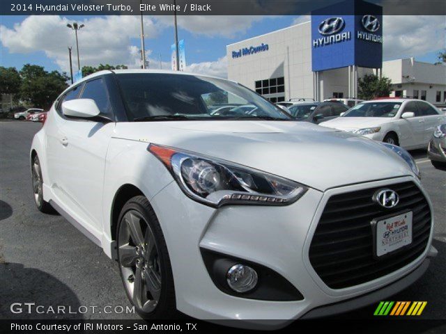 2014 Hyundai Veloster Turbo in Elite White