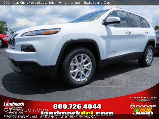 2014 Jeep Cherokee Latitude in Bright White