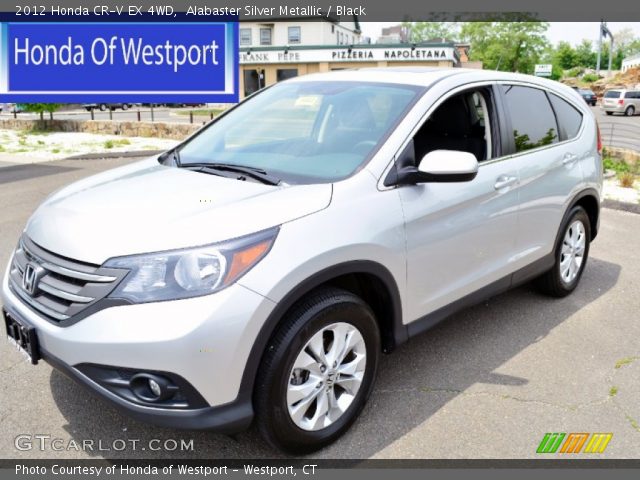 2012 Honda CR-V EX 4WD in Alabaster Silver Metallic