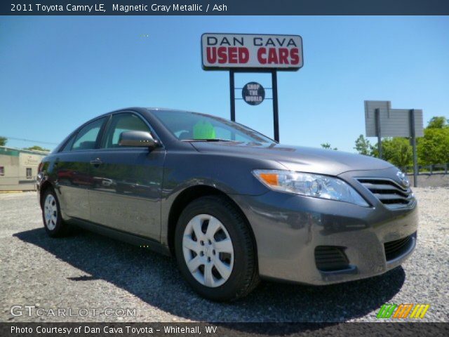 2011 Toyota Camry LE in Magnetic Gray Metallic