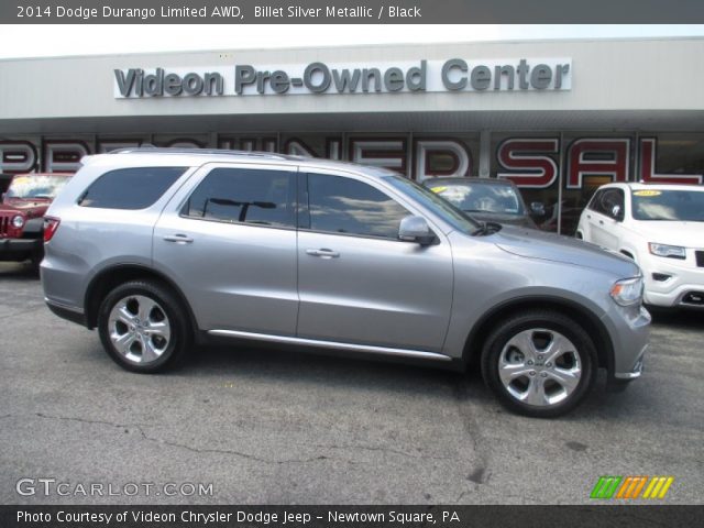 2014 Dodge Durango Limited AWD in Billet Silver Metallic