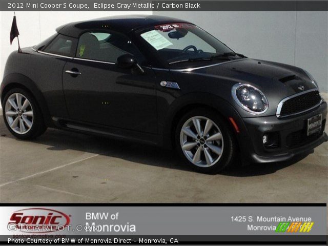 2012 Mini Cooper S Coupe in Eclipse Gray Metallic