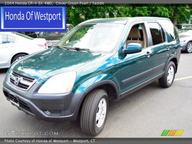 2004 Honda CR-V EX 4WD in Clover Green Pearl