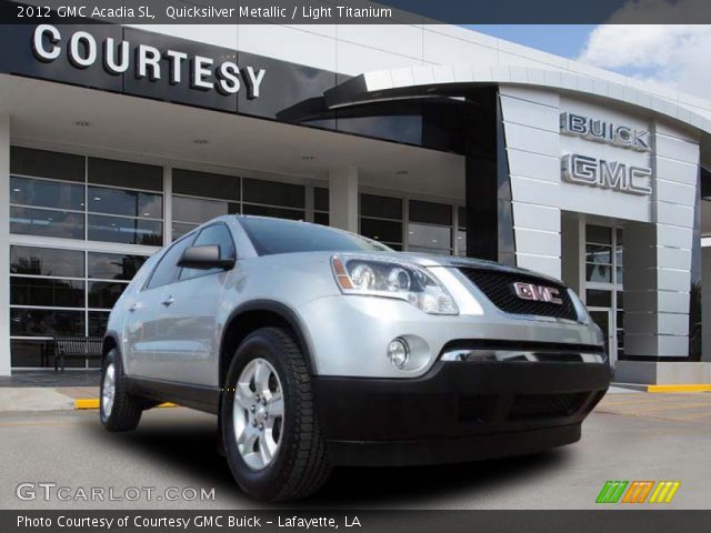 2012 GMC Acadia SL in Quicksilver Metallic