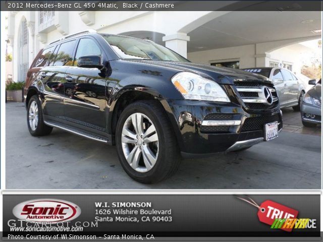2012 Mercedes-Benz GL 450 4Matic in Black