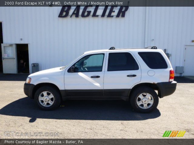 2003 Ford Escape XLT V6 4WD in Oxford White