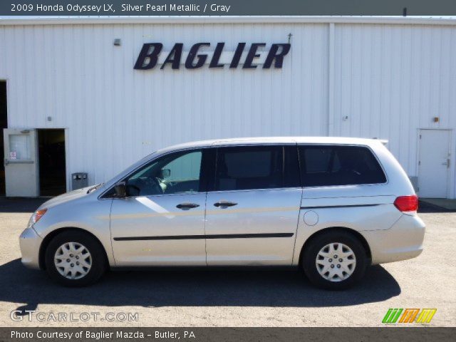 2009 Honda Odyssey LX in Silver Pearl Metallic