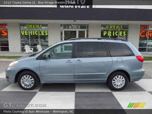 2010 Toyota Sienna LE in Blue Mirage Metallic