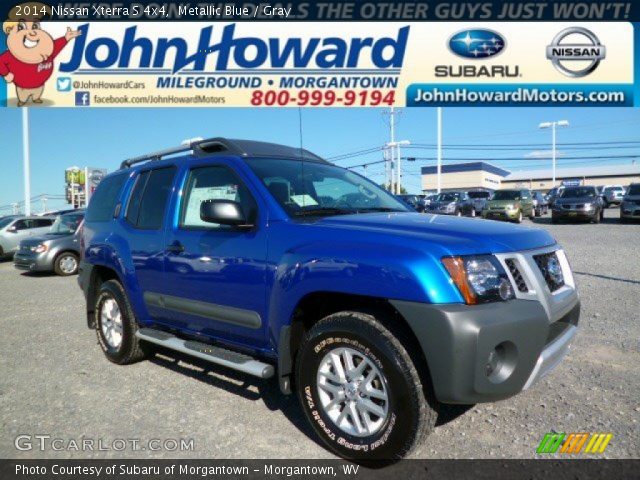 2014 Nissan Xterra S 4x4 in Metallic Blue