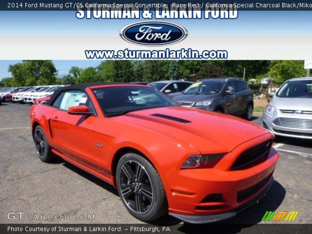 2014 Ford Mustang GT/CS California Special Convertible in Race Red
