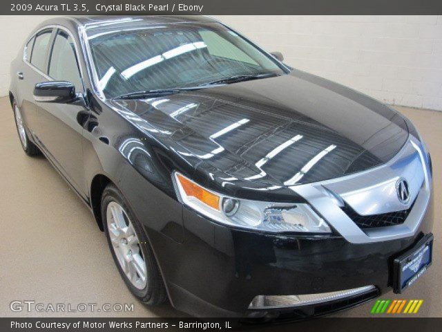 2009 Acura TL 3.5 in Crystal Black Pearl