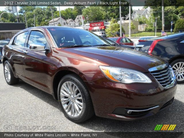 2012 Chrysler 200 Limited Sedan in Deep Auburn Pearl
