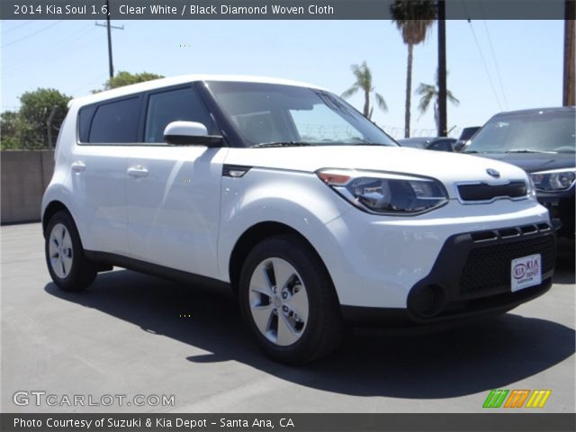 2014 Kia Soul 1.6 in Clear White