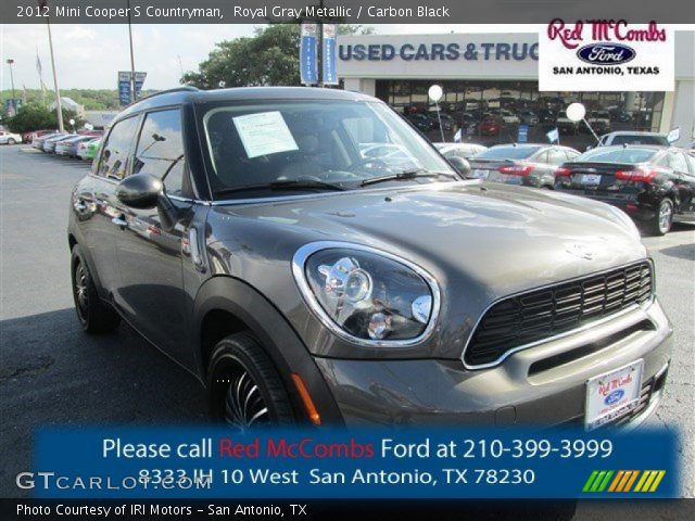 2012 Mini Cooper S Countryman in Royal Gray Metallic