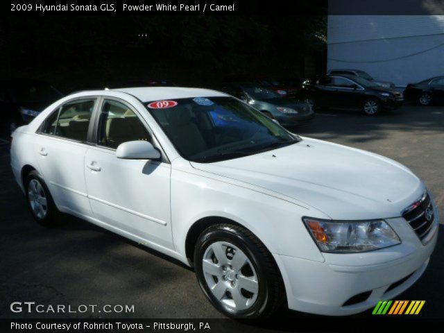 2009 Hyundai Sonata GLS in Powder White Pearl