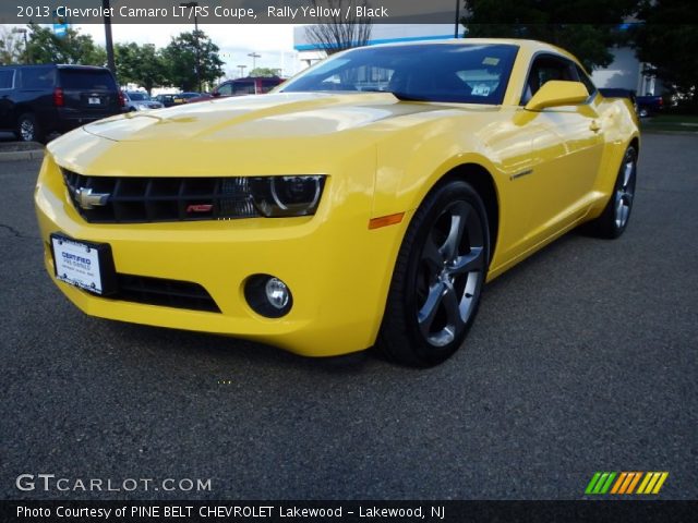 2013 Chevrolet Camaro LT/RS Coupe in Rally Yellow