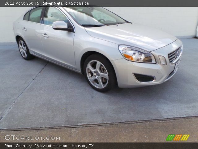 2012 Volvo S60 T5 in Silver Metallic