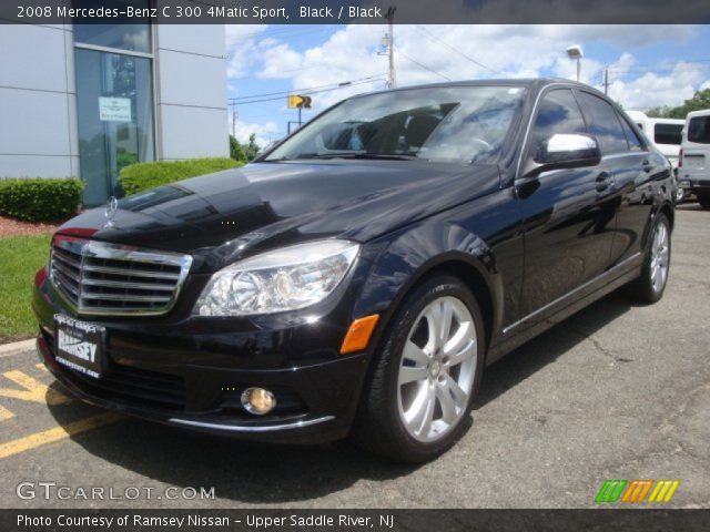 2008 Mercedes-Benz C 300 4Matic Sport in Black