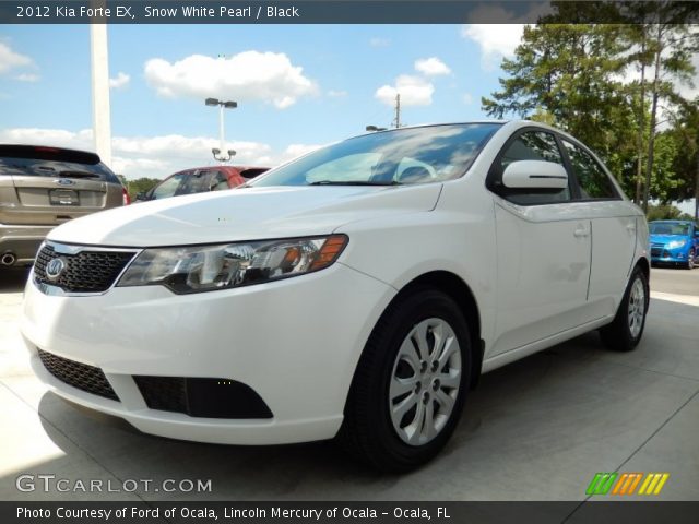 2012 Kia Forte EX in Snow White Pearl