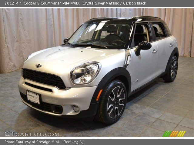2012 Mini Cooper S Countryman All4 AWD in Crystal Silver Metallic