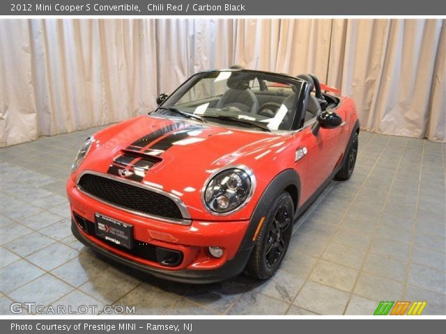 2012 Mini Cooper S Convertible in Chili Red