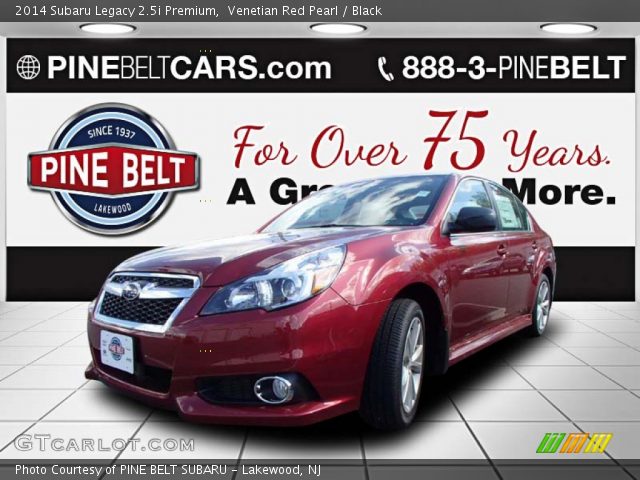2014 Subaru Legacy 2.5i Premium in Venetian Red Pearl