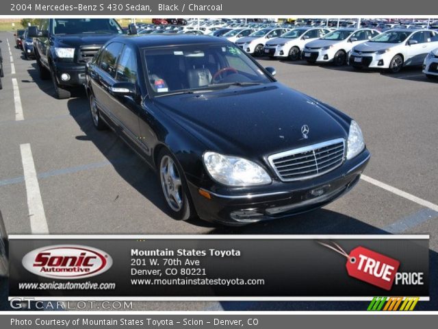 2004 Mercedes-Benz S 430 Sedan in Black