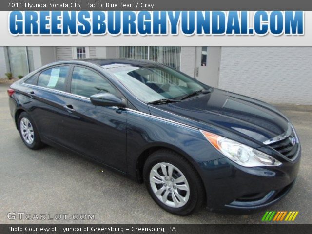 2011 Hyundai Sonata GLS in Pacific Blue Pearl