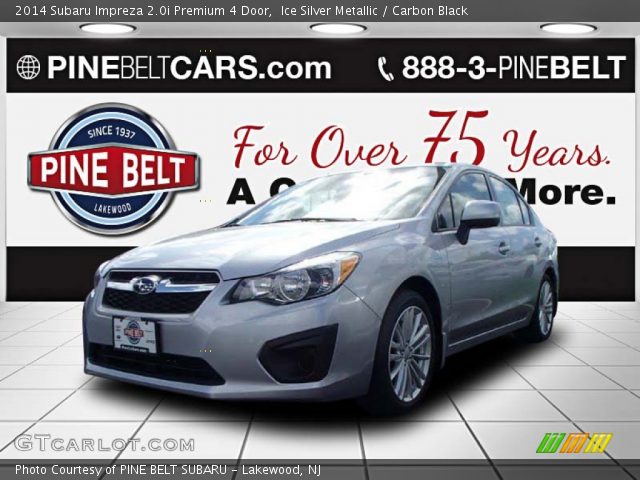 2014 Subaru Impreza 2.0i Premium 4 Door in Ice Silver Metallic