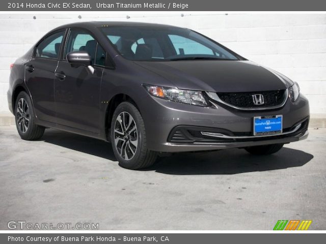 2014 Honda Civic EX Sedan in Urban Titanium Metallic