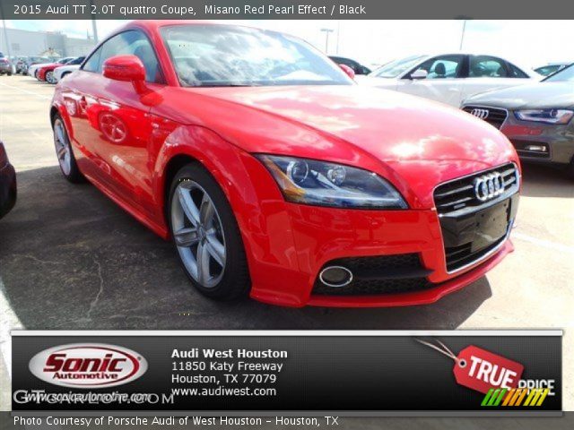 2015 Audi TT 2.0T quattro Coupe in Misano Red Pearl Effect