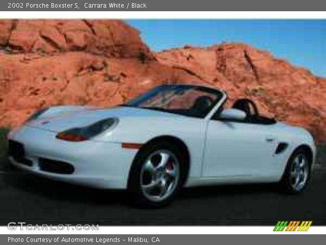 2002 Porsche Boxster S in Carrara White