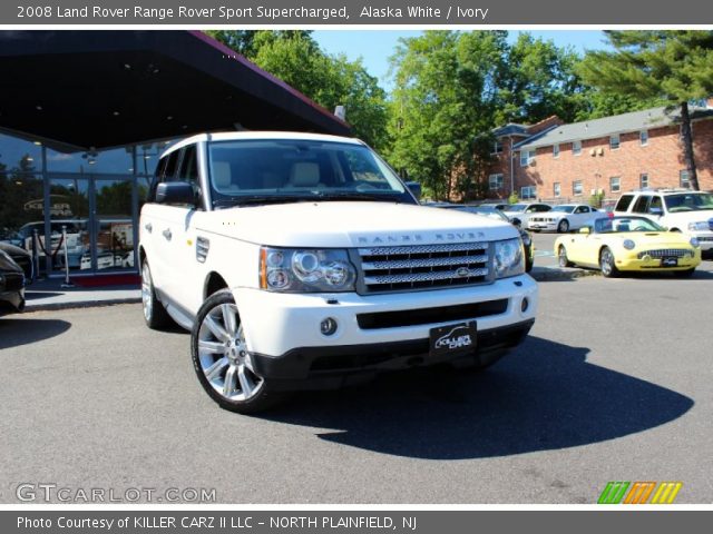 2008 Land Rover Range Rover Sport Supercharged in Alaska White