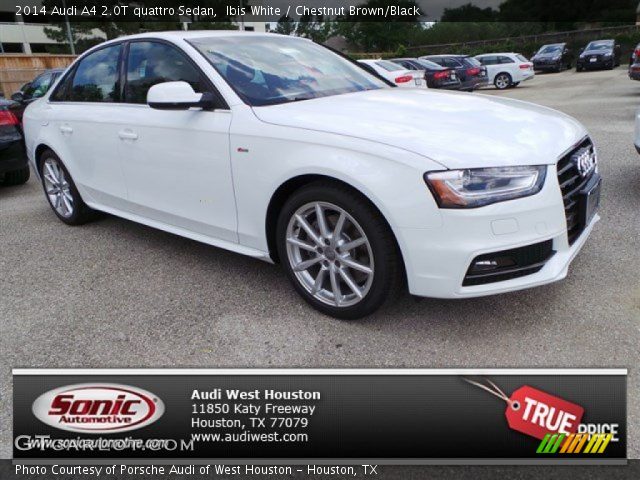 2014 Audi A4 2.0T quattro Sedan in Ibis White