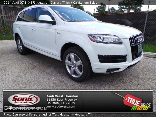 2014 Audi Q7 3.0 TFSI quattro in Carrara White
