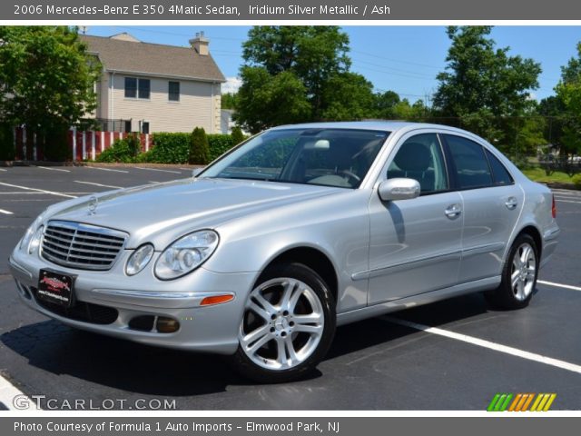 2006 Mercedes-Benz E 350 4Matic Sedan in Iridium Silver Metallic