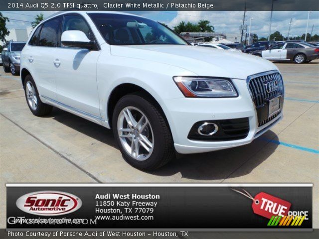 2014 Audi Q5 2.0 TFSI quattro in Glacier White Metallic