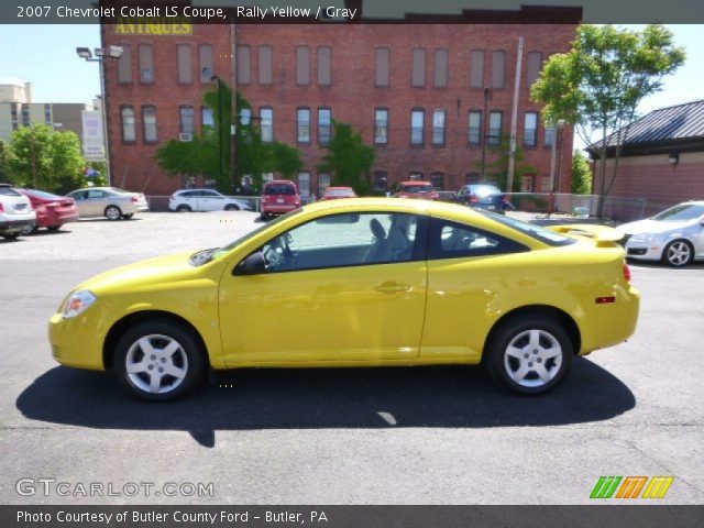 2007 Chevrolet Cobalt LS Coupe in Rally Yellow