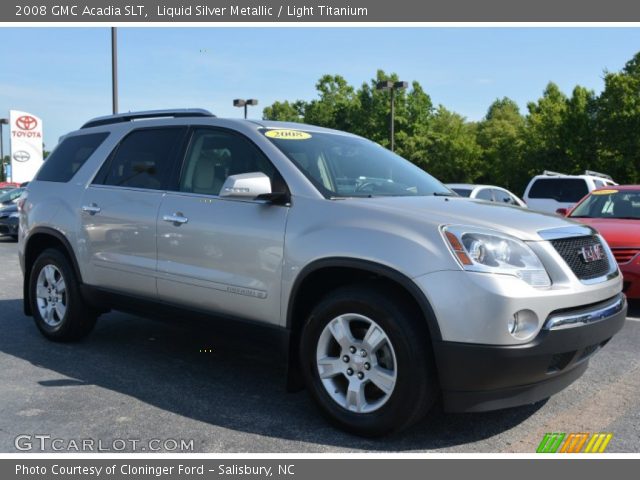 2008 GMC Acadia SLT in Liquid Silver Metallic
