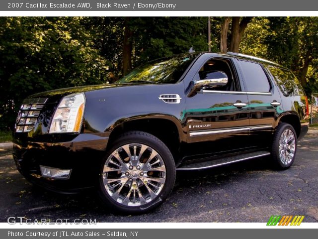 2007 Cadillac Escalade AWD in Black Raven